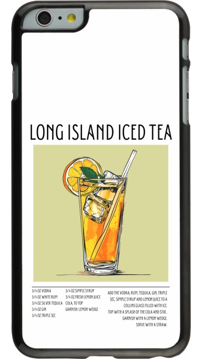 Coque iPhone 6 Plus / 6s Plus - Cocktail recette Long Island Ice Tea