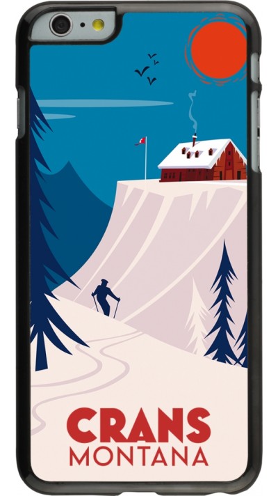 Coque iPhone 6 Plus / 6s Plus - Crans-Montana Cabane