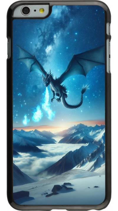 Coque iPhone 6 Plus / 6s Plus - Dragon nocturne montagne