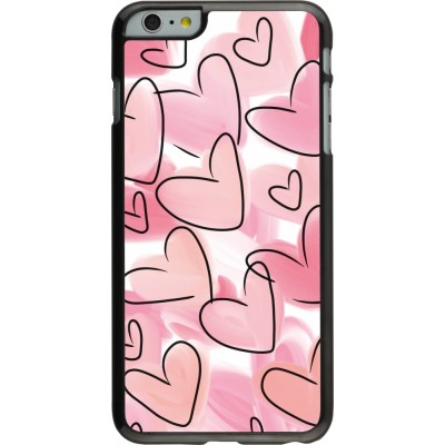 Coque iPhone 6 Plus / 6s Plus - Easter 2023 pink hearts