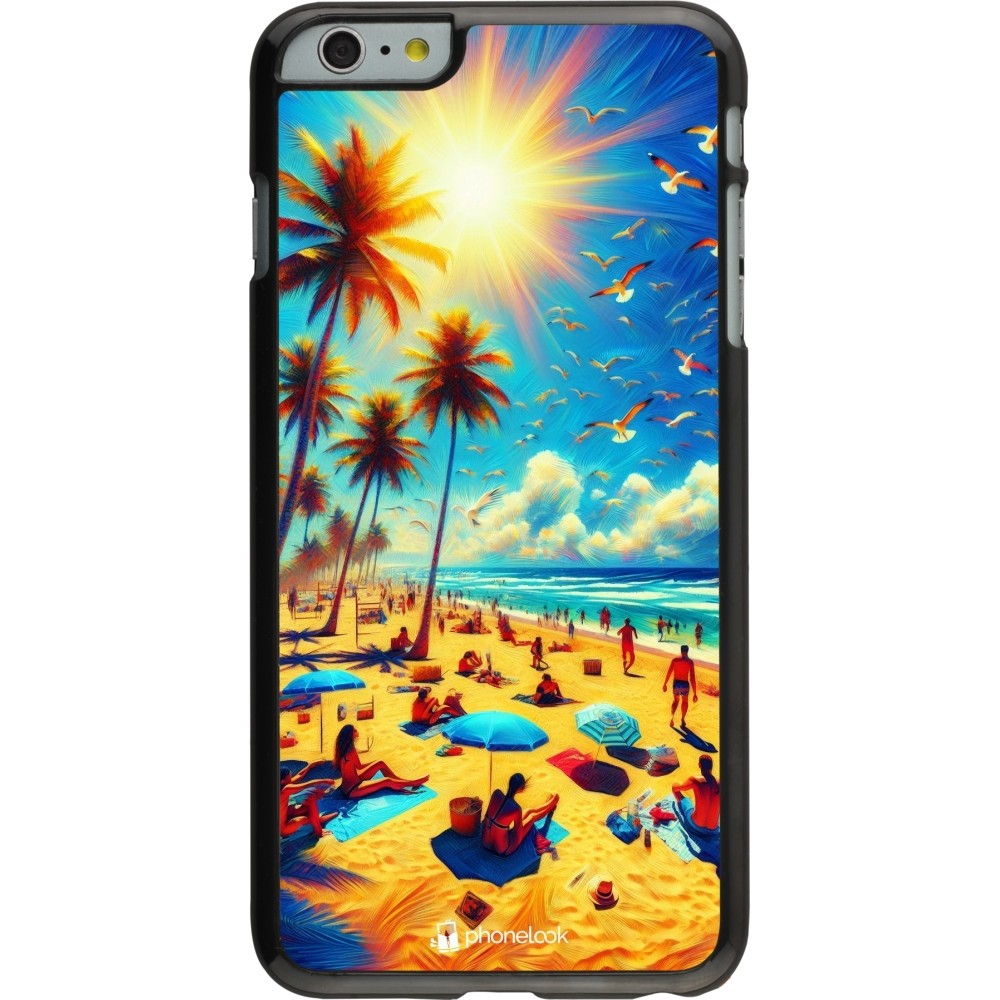 Coque iPhone 6 Plus / 6s Plus - Été Paradis Paint