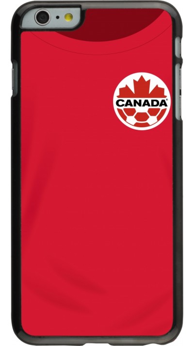 Coque iPhone 6 Plus / 6s Plus - Maillot de football Canada 2022 personnalisable