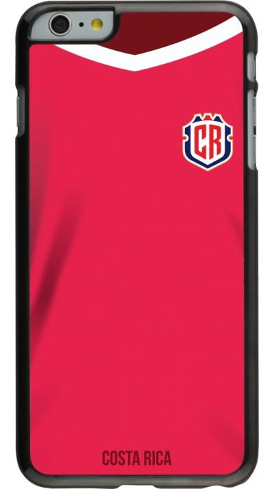 Coque iPhone 6 Plus / 6s Plus - Maillot de football Costa Rica 2022 personnalisable