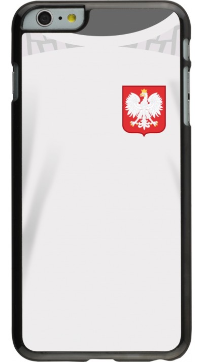 Coque iPhone 6 Plus / 6s Plus - Maillot de football Pologne 2022 personnalisable