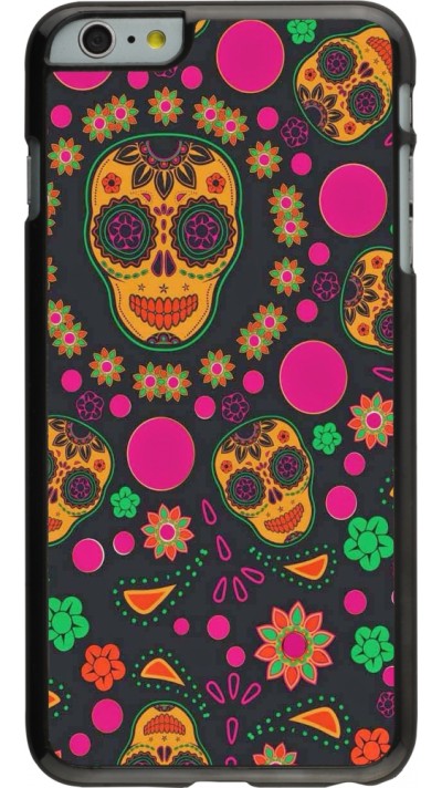 Coque iPhone 6 Plus / 6s Plus - Halloween 22 colorful mexican skulls