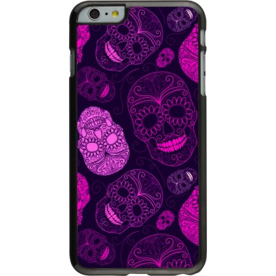 Coque iPhone 6 Plus / 6s Plus - Halloween 2023 pink skulls