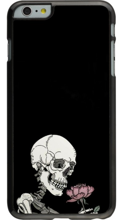 Coque iPhone 6 Plus / 6s Plus - Halloween 2023 rose and skeleton