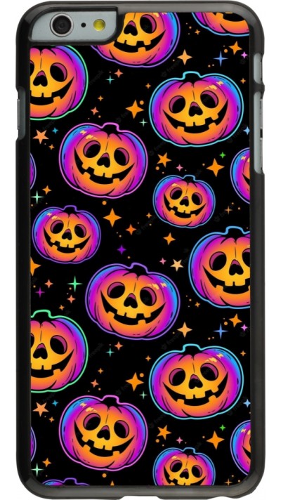 Coque iPhone 6 Plus / 6s Plus - Halloween 2024 rainbow pumpkins