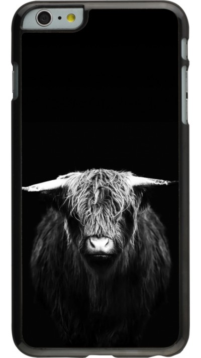 Coque iPhone 6 Plus / 6s Plus - Highland calf black