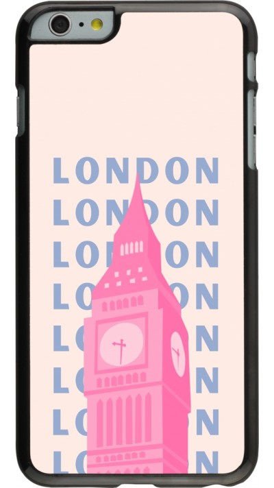 Coque iPhone 6 Plus / 6s Plus - London Pink Print