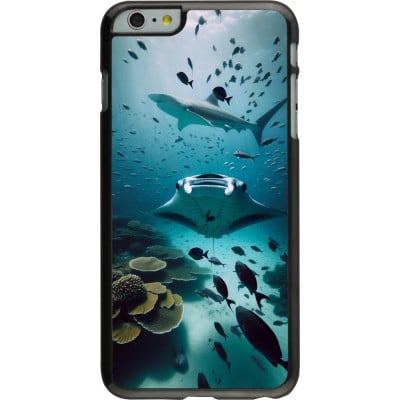 Coque iPhone 6 Plus / 6s Plus - Manta Lagon Nettoyage