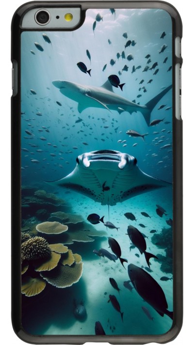 Coque iPhone 6 Plus / 6s Plus - Manta Lagon Nettoyage