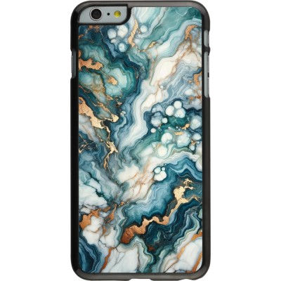 Coque iPhone 6 Plus / 6s Plus - Marbre Vert Bleu Doré