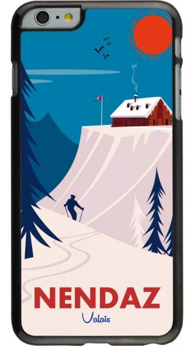 Coque iPhone 6 Plus / 6s Plus - Nendaz Cabane Ski