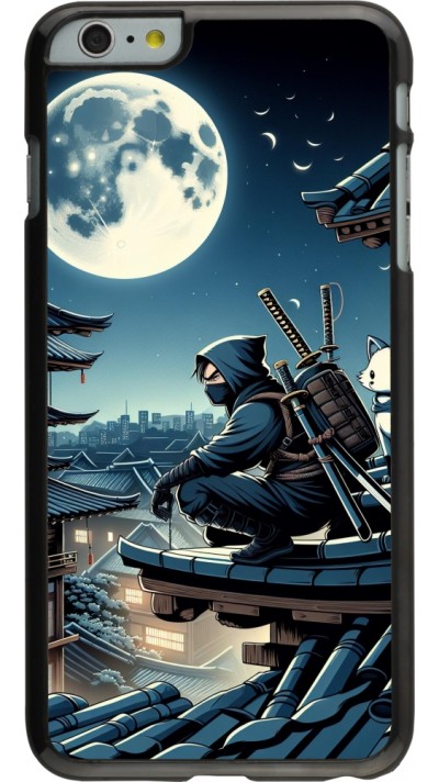 Coque iPhone 6 Plus / 6s Plus - Ninja sous la lune