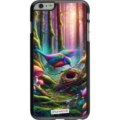 Coque iPhone 6 Plus / 6s Plus - Oiseau Nid Forêt