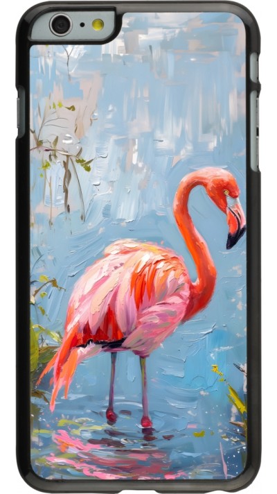 Coque iPhone 6 Plus / 6s Plus - Paint Flamingo