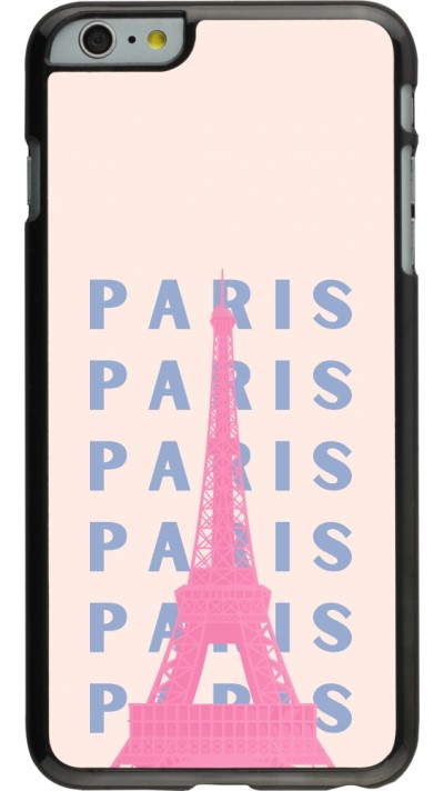 Coque iPhone 6 Plus / 6s Plus - Paris Pink Print