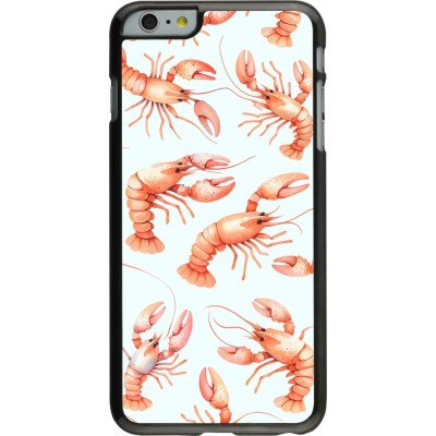 Coque iPhone 6 Plus / 6s Plus - Pattern de homards pastels