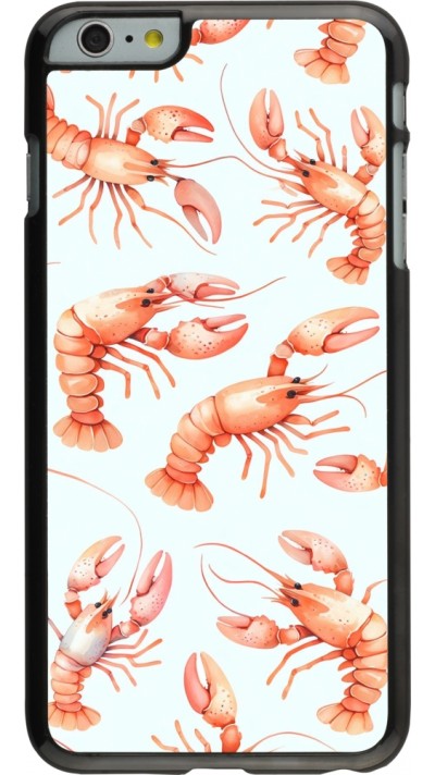 Coque iPhone 6 Plus / 6s Plus - Pattern de homards pastels