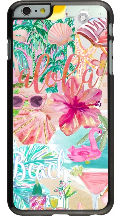 Coque iPhone 6 Plus / 6s Plus - Preppy Collage Aloha