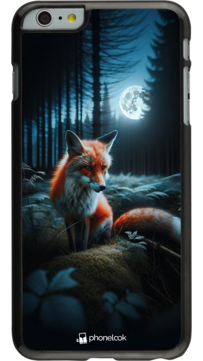 Coque iPhone 6 Plus / 6s Plus - Renard lune forêt