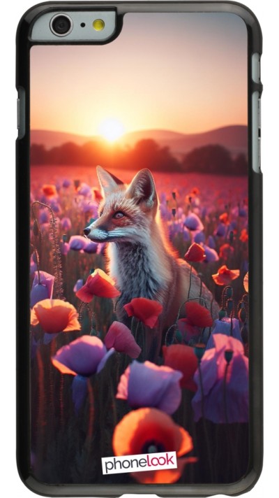 Coque iPhone 6 Plus / 6s Plus - Renard pourpre au crépuscule