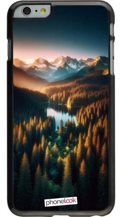 Coque iPhone 6 Plus / 6s Plus - Sunset Forest Lake