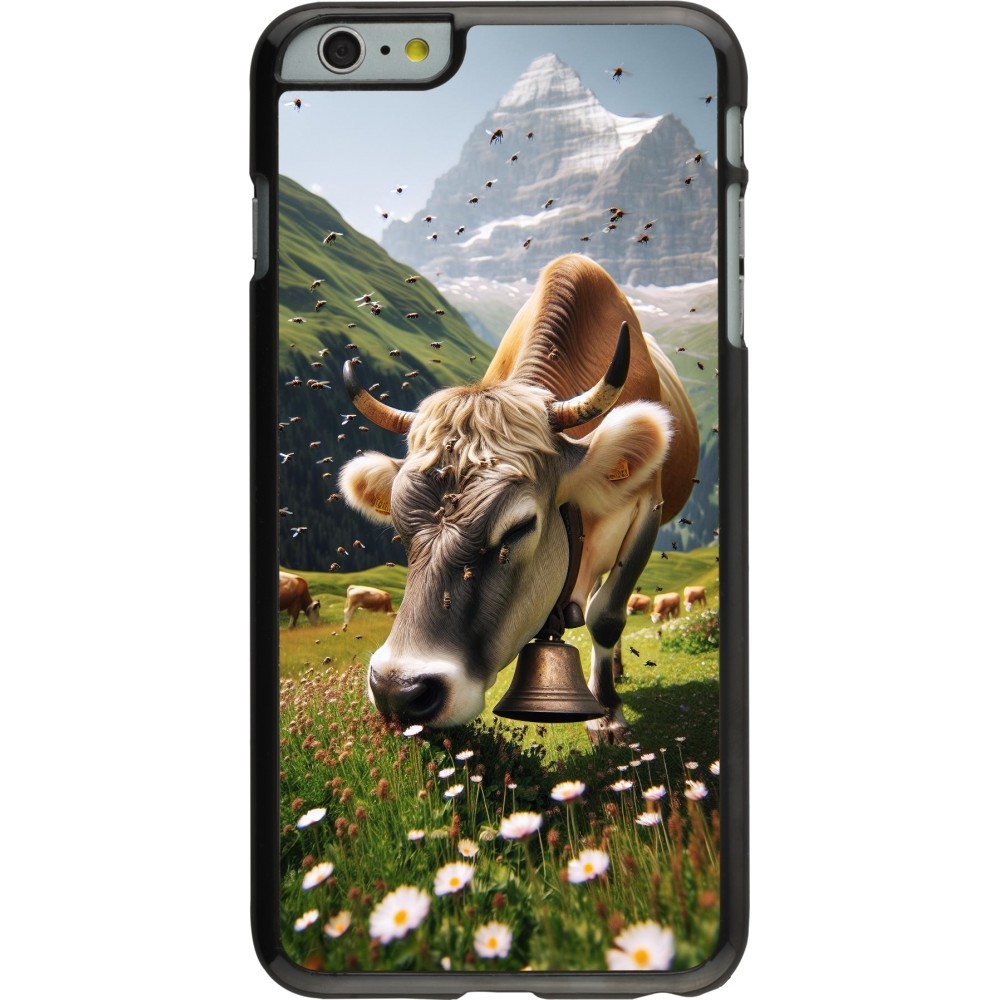 Coque iPhone 6 Plus / 6s Plus - Vache montagne Valais