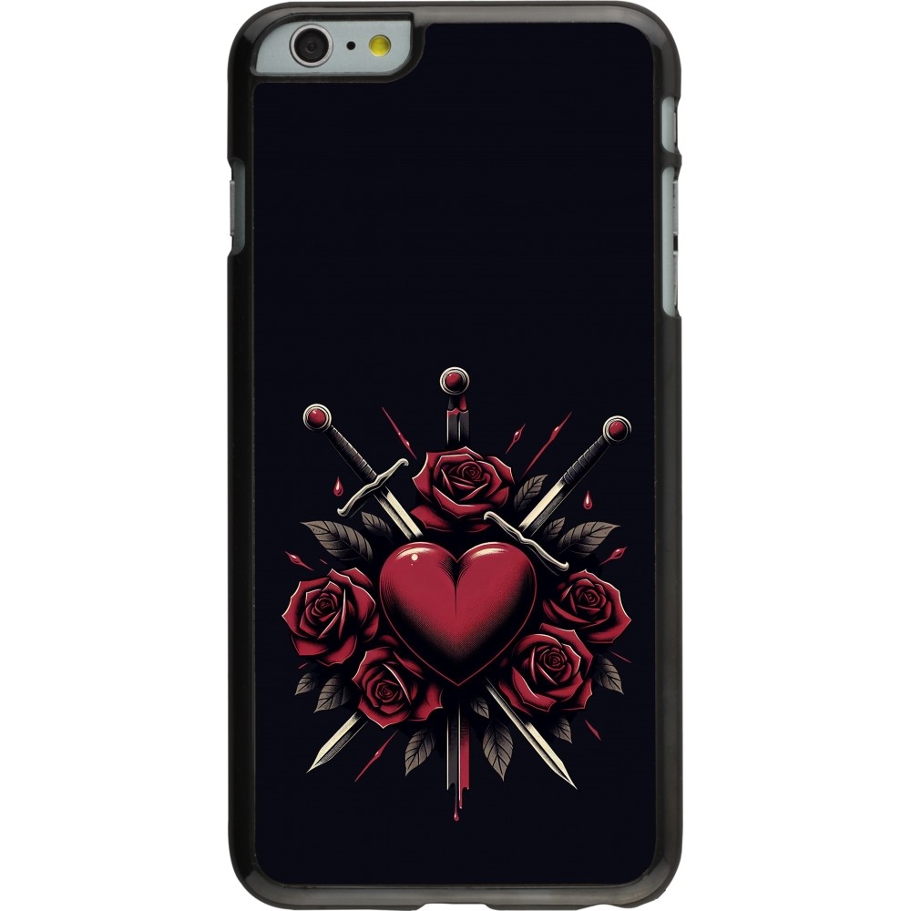 Coque iPhone 6 Plus / 6s Plus - Valentine 2024 gothic love