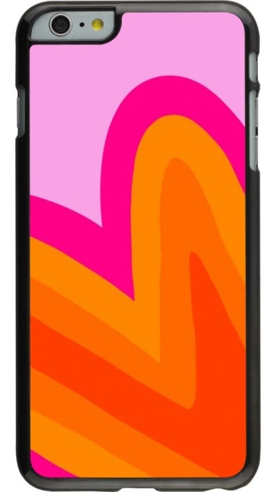 Coque iPhone 6 Plus / 6s Plus - Valentine 2024 heart gradient