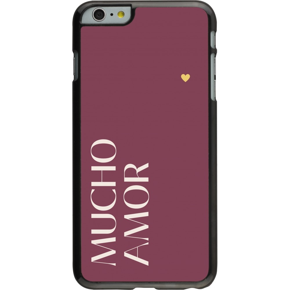 Coque iPhone 6 Plus / 6s Plus - Valentine 2024 mucho amor rosado