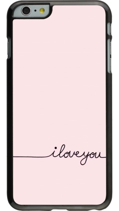 Coque iPhone 6 Plus / 6s Plus - Valentine 2023 i love you writing