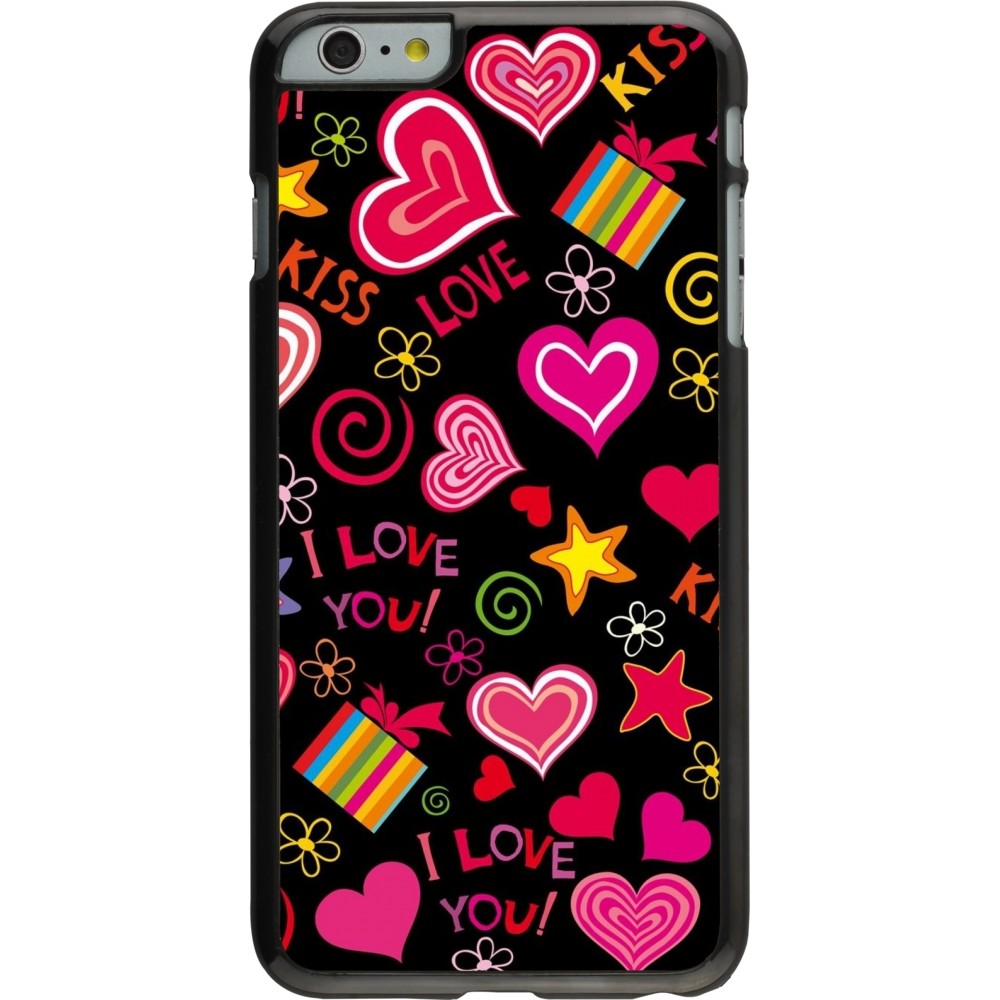 Coque iPhone 6 Plus / 6s Plus - Valentine 2023 love symbols