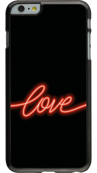 Coque iPhone 6 Plus / 6s Plus - Valentine 2023 neon love