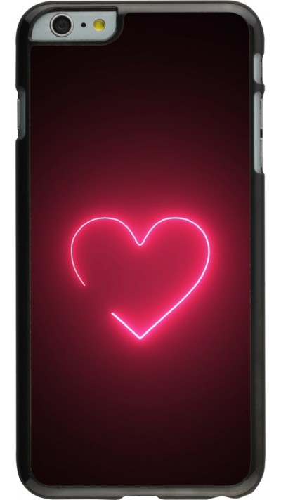 Coque iPhone 6 Plus / 6s Plus - Valentine 2023 single neon heart