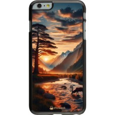 Coque iPhone 6 Plus / 6s Plus - Valley Sunset Deer Tree