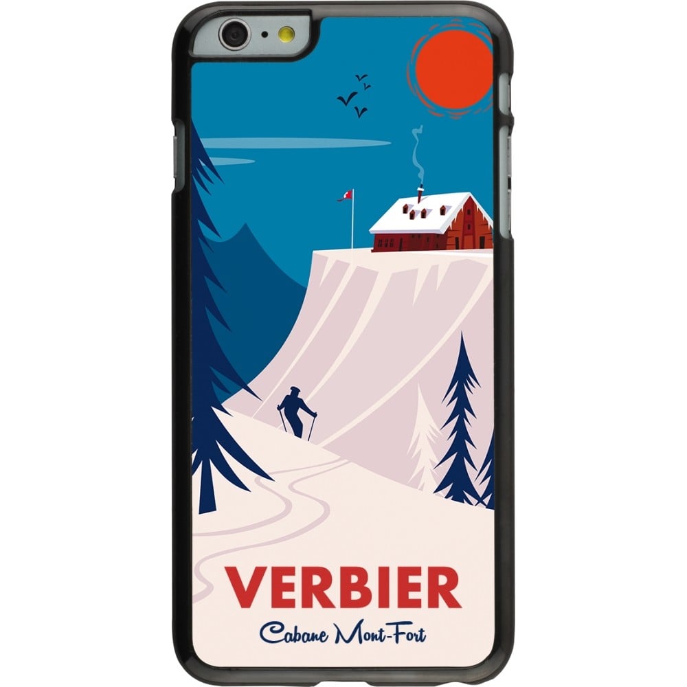 Coque iPhone 6 Plus / 6s Plus - Verbier Cabane Mont-Fort