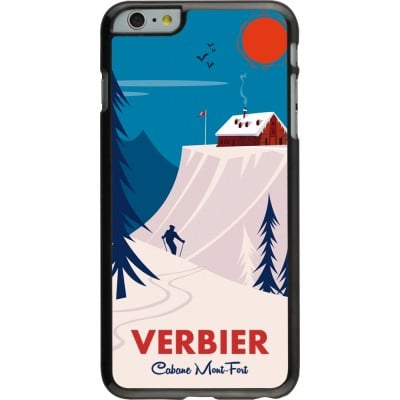 iPhone 6 Plus / 6s Plus Case Hülle - Verbier Cabane Mont-Fort