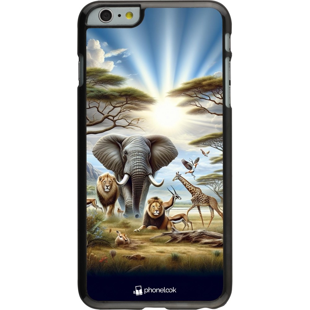 Coque iPhone 6 Plus / 6s Plus - Vie sauvage africaine