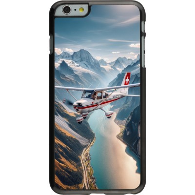 iPhone 6 Plus / 6s Plus Case Hülle - Schweizer Alpenflug