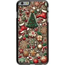 iPhone 6 Plus / 6s Plus Case Hülle - Weihnachten 2023 Mikromuster