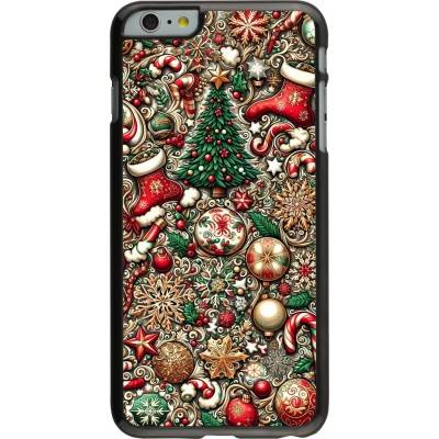 Coque iPhone 6 Plus / 6s Plus - Noël 2023 micro pattern