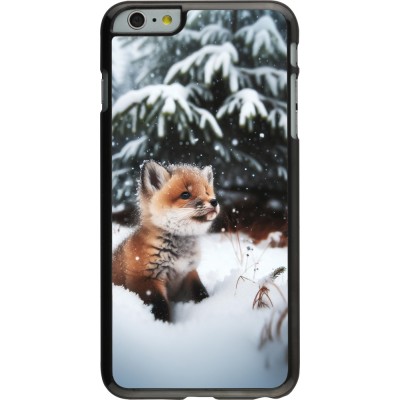 Coque iPhone 6 Plus / 6s Plus - Noël 2023 Renardeau sapin