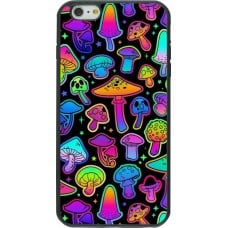 Coque iPhone 6 Plus / 6s Plus - Silicone rigide noir Autumn 2024 magic mushrooms