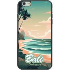 Coque iPhone 6 Plus / 6s Plus - Silicone rigide noir Bali Landscape