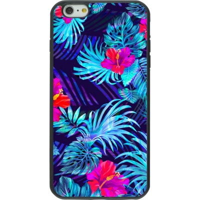 Coque iPhone 6 Plus / 6s Plus - Silicone rigide noir Blue Forest