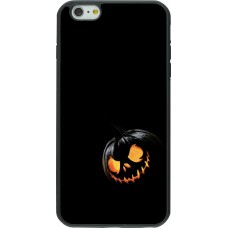 Coque iPhone 6 Plus / 6s Plus - Silicone rigide noir Halloween 2023 discreet pumpkin