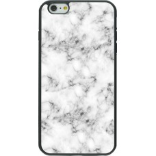 Coque iPhone 6 Plus / 6s Plus - Silicone rigide noir Marble 01