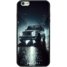 Coque iPhone 6 Plus / 6s Plus - Silicone rigide noir Mercedes G AMG Night